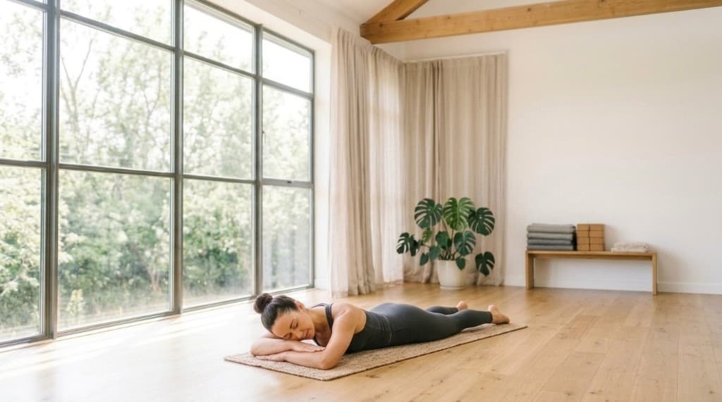Crocodile Pose (Makarasana)